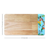 Tropical Fruit Canopy  Wooden Platter