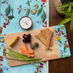 Tropical Fruit Canopy  Wooden Platter