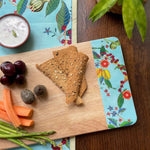 Tropical Fruit Canopy  Wooden Platter