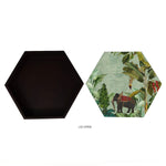 Majestic Elephant Hexagon Box