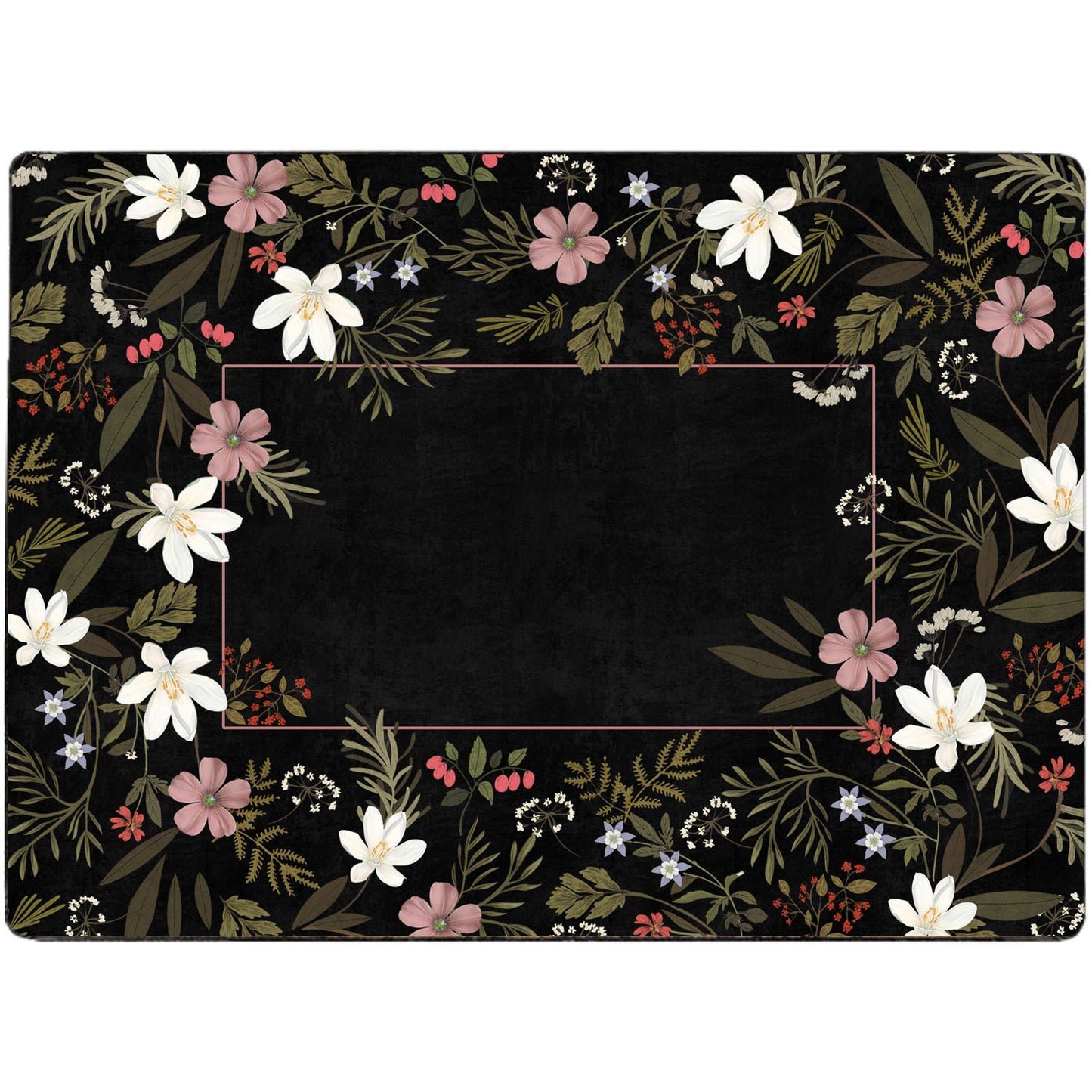 Midnight Blooms Tablemat