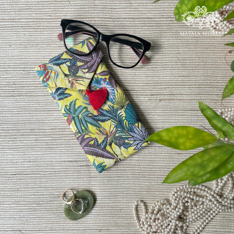 Garden Foliage Eyewear Case