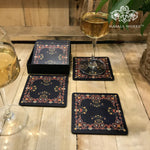 Intricate Inlay Coasters