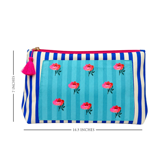 Stripes And Petal Travel kit- Large