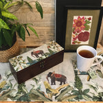 Tropical Elephant Tea Box