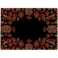Pashmina Black Tablemat