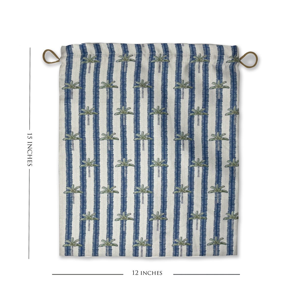 Tropical Escape Drawstring Pouches
