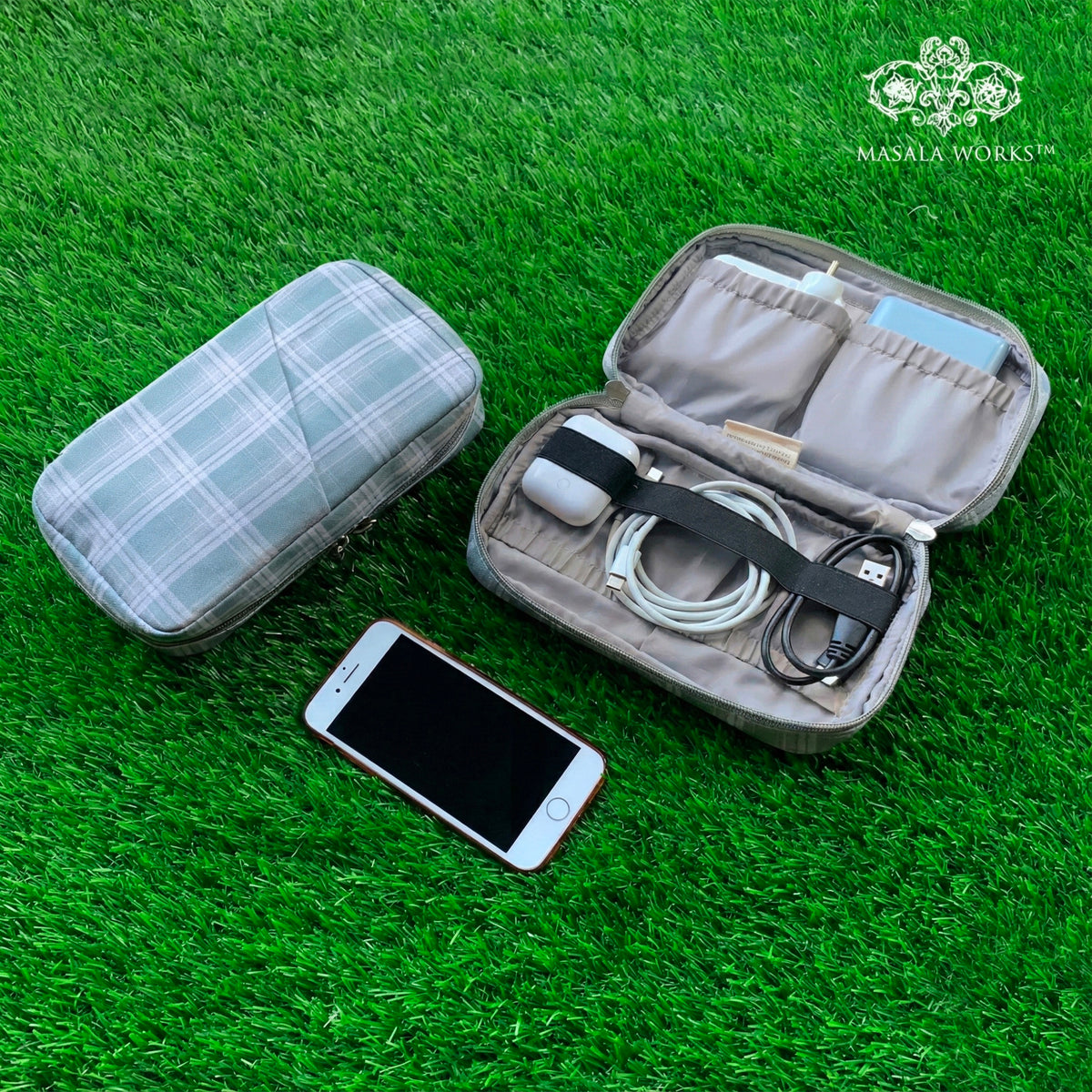 Free Checks Electronics Pouch