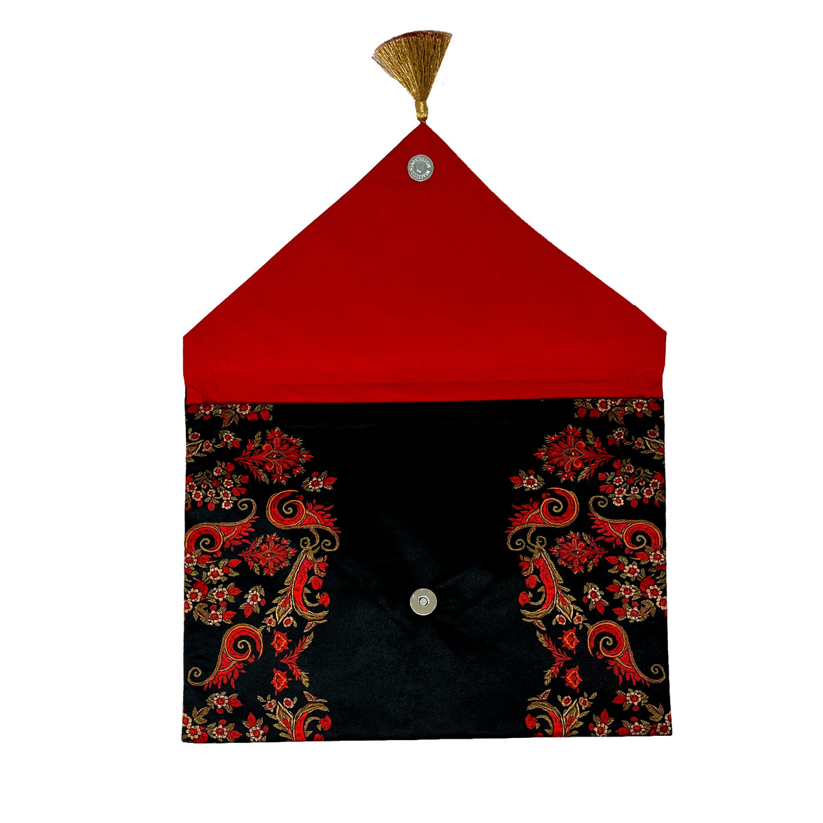 Black Paisley Gift Envelope - Large