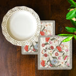 Ikat Chintz Trivet