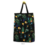 Midnight Botanical Shoe Bag