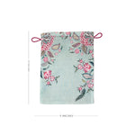 Aster Blooms Drawstring Pouches