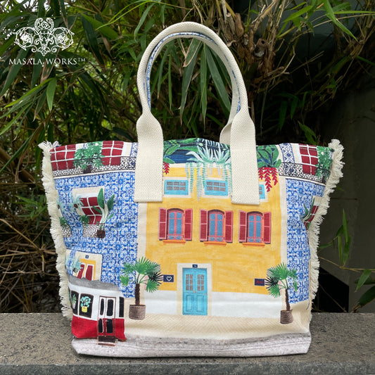 Marrakech Tramway Beach / Tote Bag