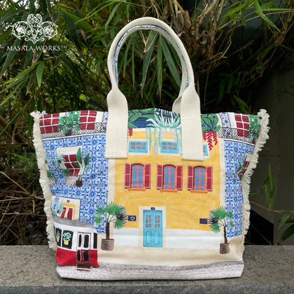 Marrakech Tramway Beach / Tote Bag