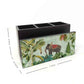 Tropical Elephant Cutlery Stand with Tissue Paper Holder