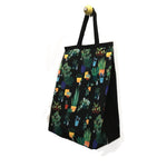 Midnight Botanical Shoe Bag