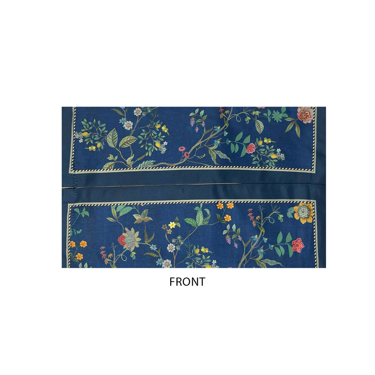 Twilgiht Blue Fabric Tissue Box Cover