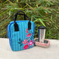 Stripes & petal Lunch bag