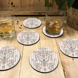 Pale Florids Coasters