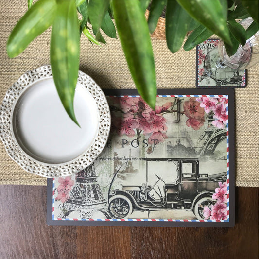 Postcard Collection - Paris Tablemat