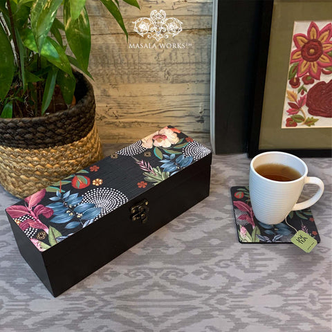 Midnight Foliage Tea Box