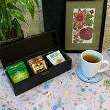 Floral Bushes Tea Box