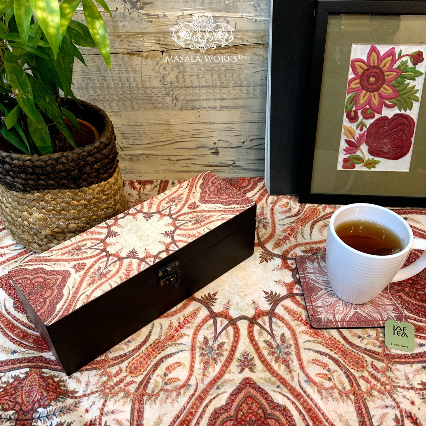 Paisley Jaal Tea Box