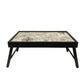 Nautical Map Folding Bed Tray