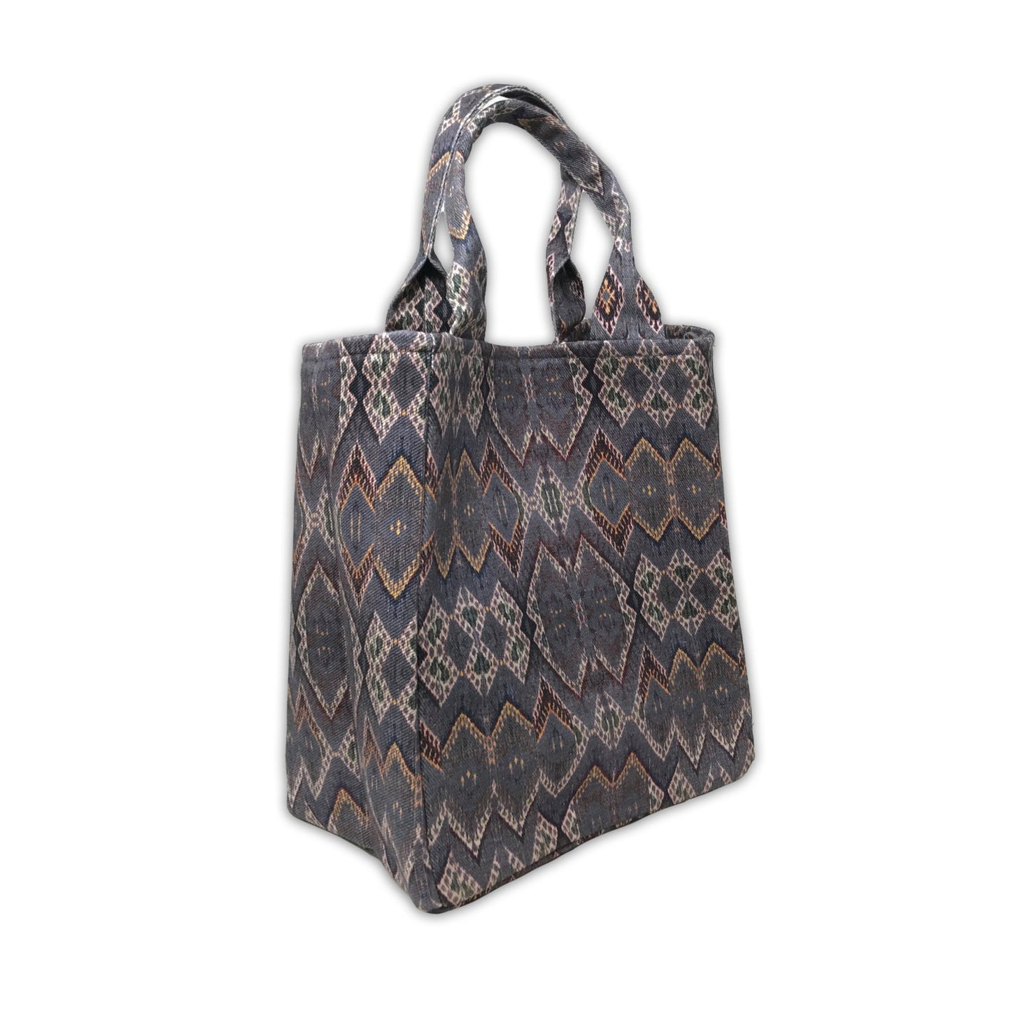 Classic Ikat Print Lunch bag