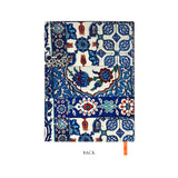 Blue pottery Pattern Diary