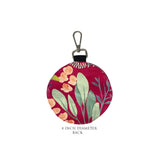 Fuchsia Blossom Earphone pouch