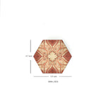 Paisley Hexagon Box