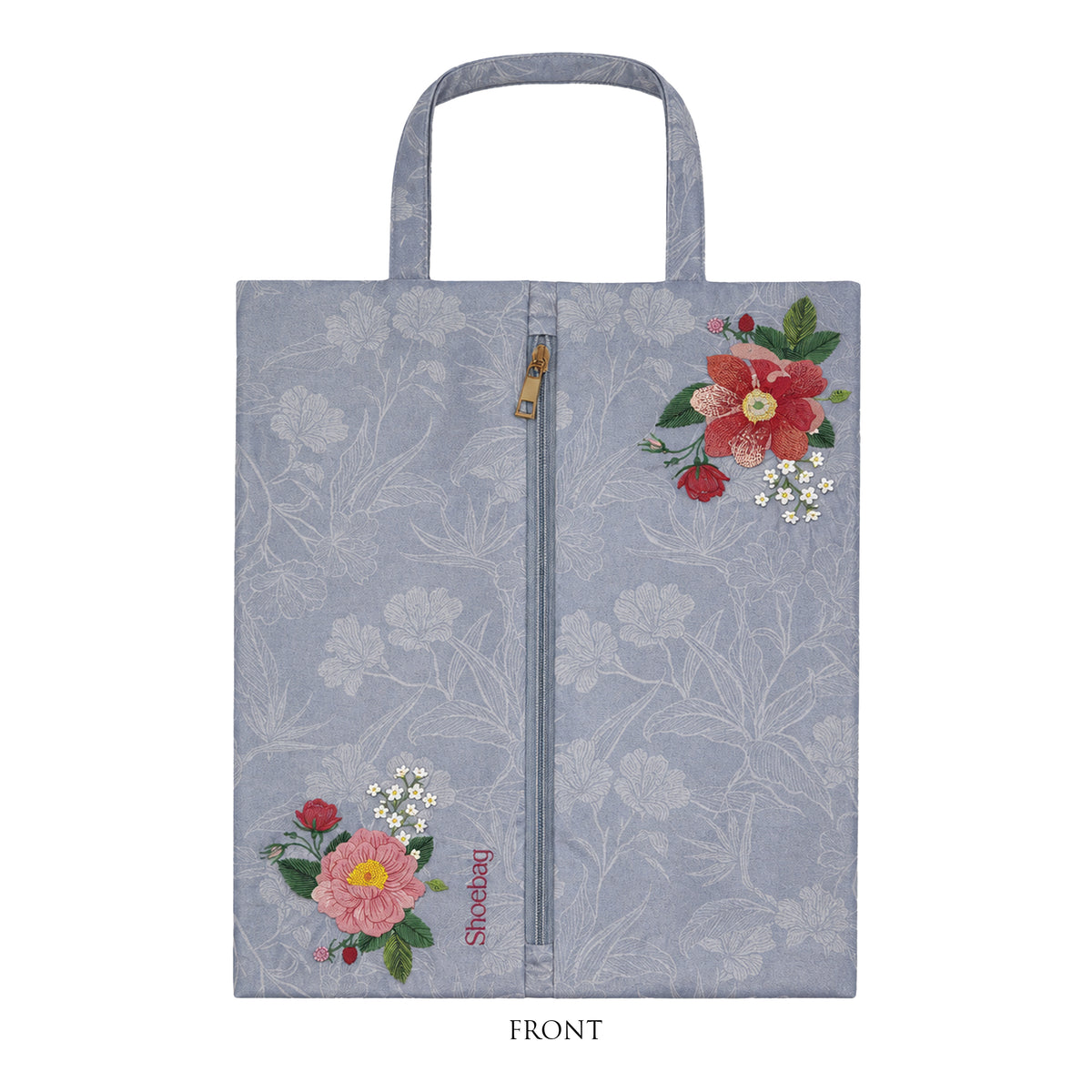 Whispering Blooms Shoe Bag