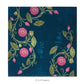 Lotus Jaal Set Of 6 Table Napkins