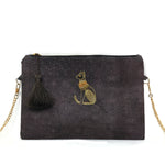 Ornate Cat Party Clutch/Sling Bag