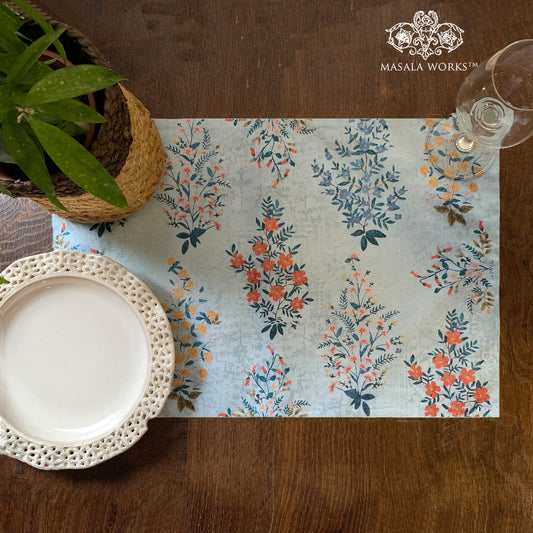 Floral Bushes Fabric Table mats (set of 2)