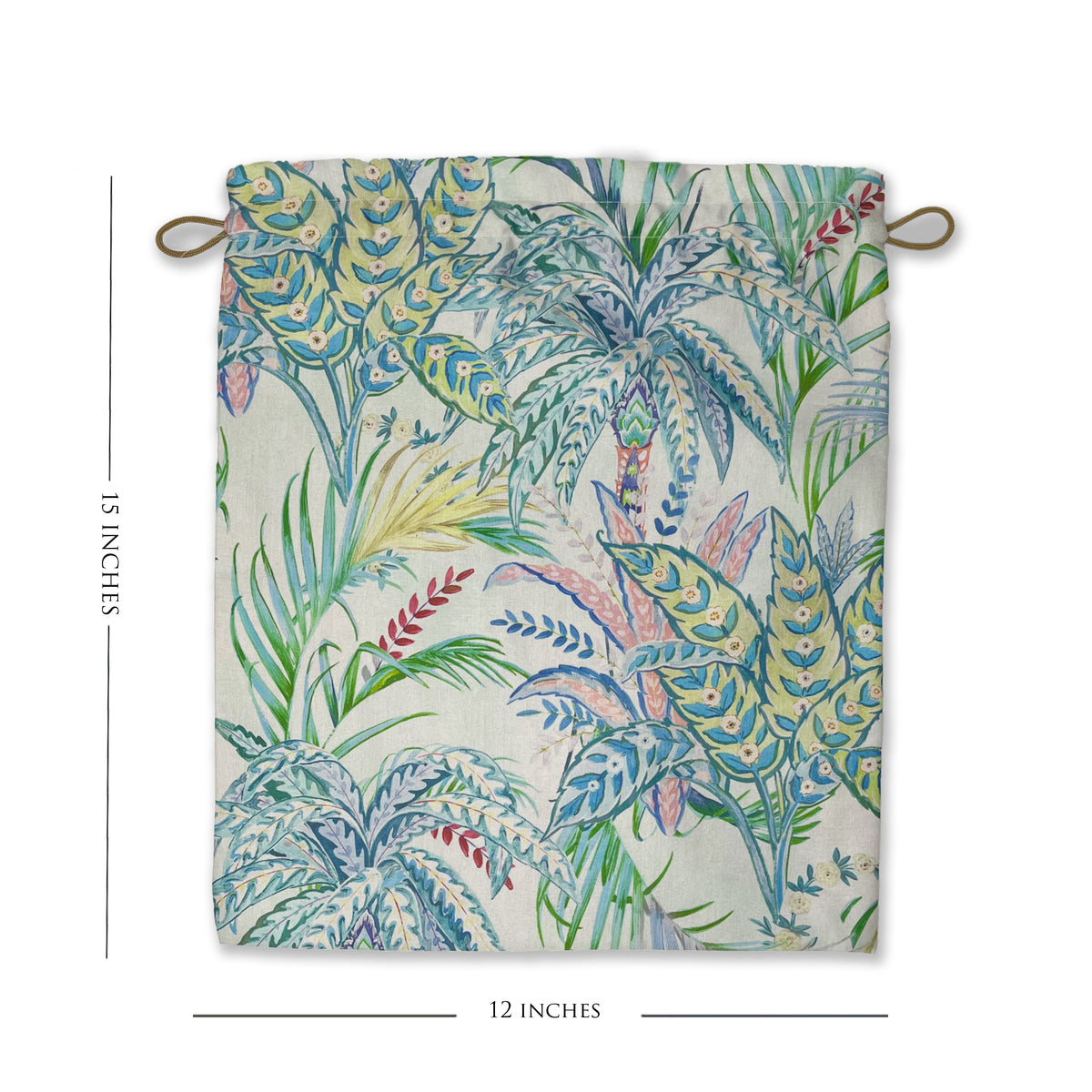 Tropical Vibe Drawstring Pouches