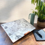 Nautical Map Laptop Stand