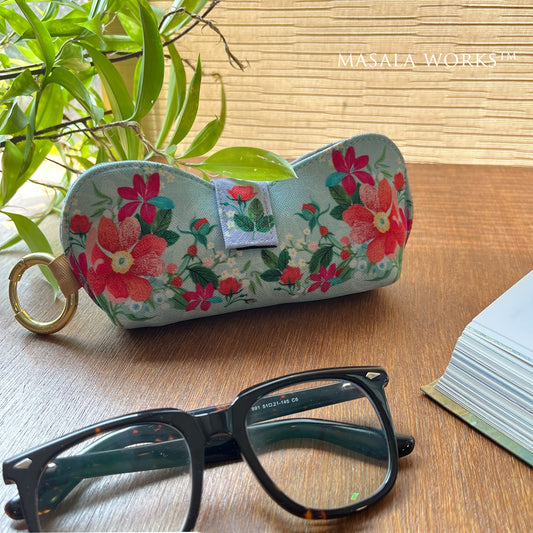 Whispering Bloom Spectacle Case With Ring