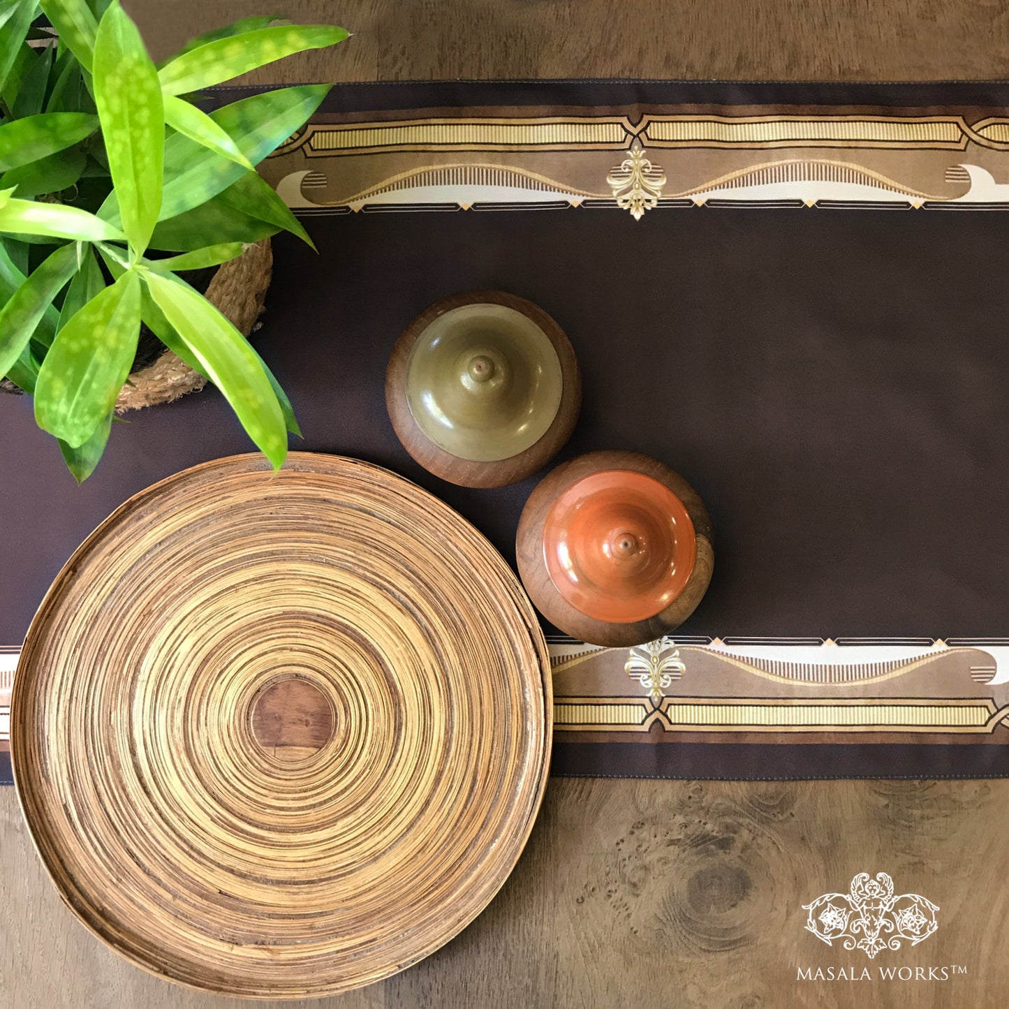 Coco Grunge Table Runner