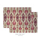 Ikat Cotton Fabric Table mats (set of 2)