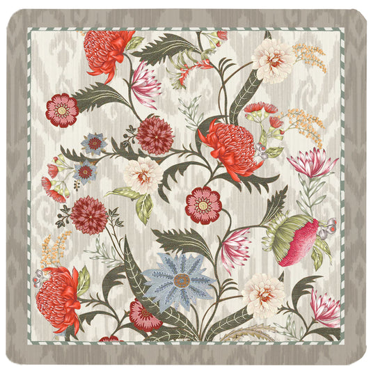 Ikat Chintz Trivet