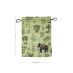 Majestic Elephant Drawstring Pouches