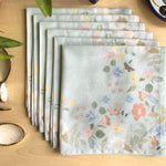 Pale Blossom Set Of 6 Table Napkins