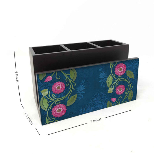 Lotus Jaal Cutlery Stand with Tissue Paper Holder
