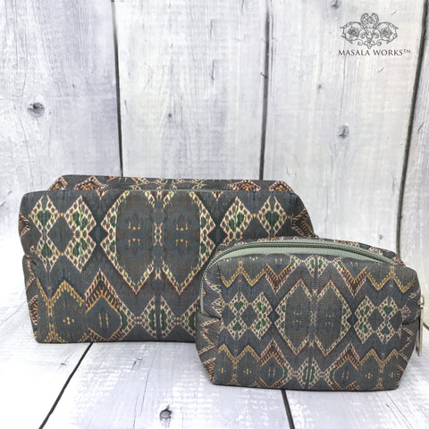 Classic Ikat Travel Pouch