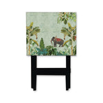 Tropical Elephant Folding Table
