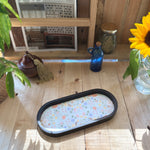 Pale Blossom Oval Small Tray
