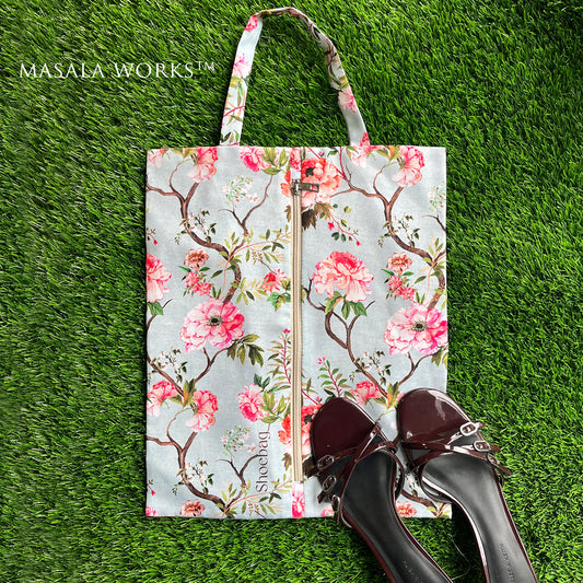 Peonys in Bloom Shoe Bag