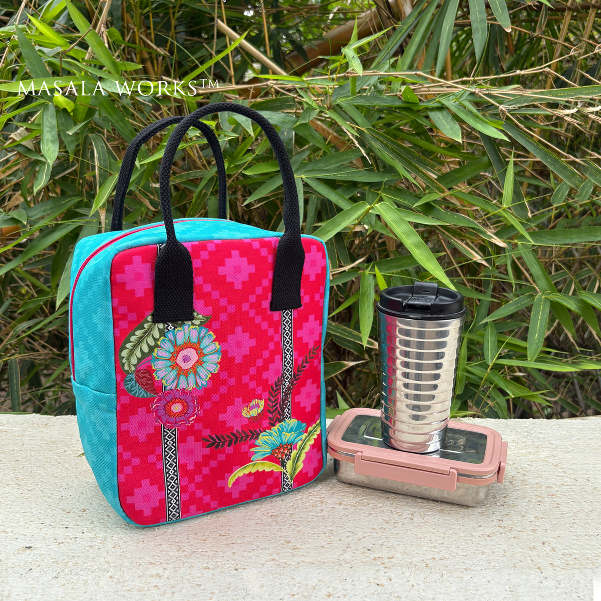 Fuchsia Blossom Lunch bag